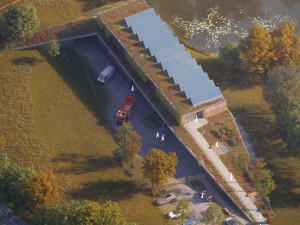 Povodí Vltavy začne v roce 2025 stavět středisko ve Strakonicích, za 85 milionů korun