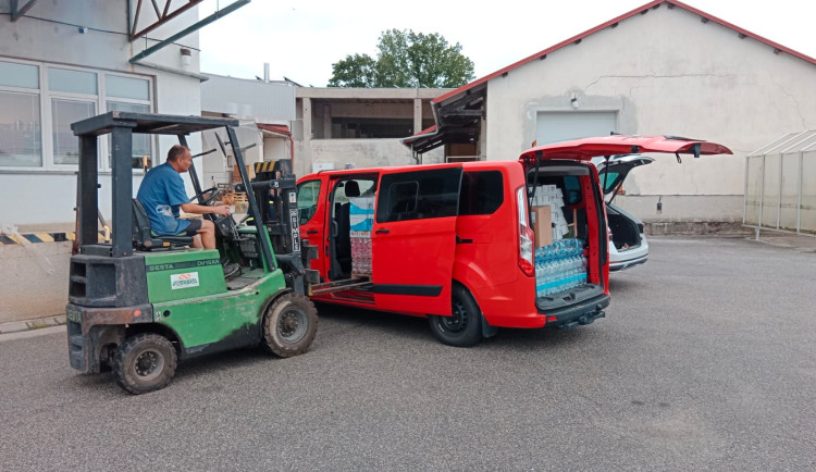 Český Krumlov má ve Slovinsku partnerské město. Jihočeši tam poslali humanitární pomoc