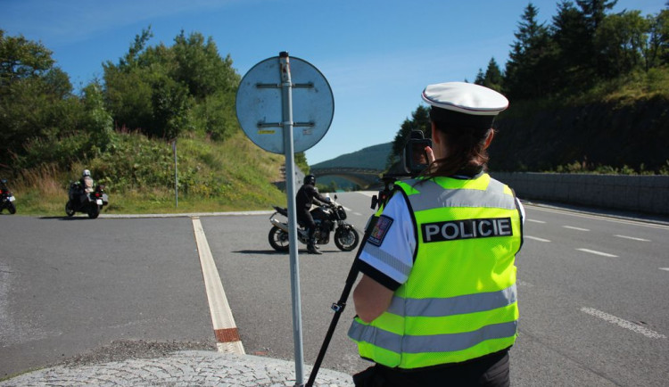 Policie měla v Jeseníkách avizovanou preventivní akci. Jeden z řidičů vyrazil pod vlivem marihuany