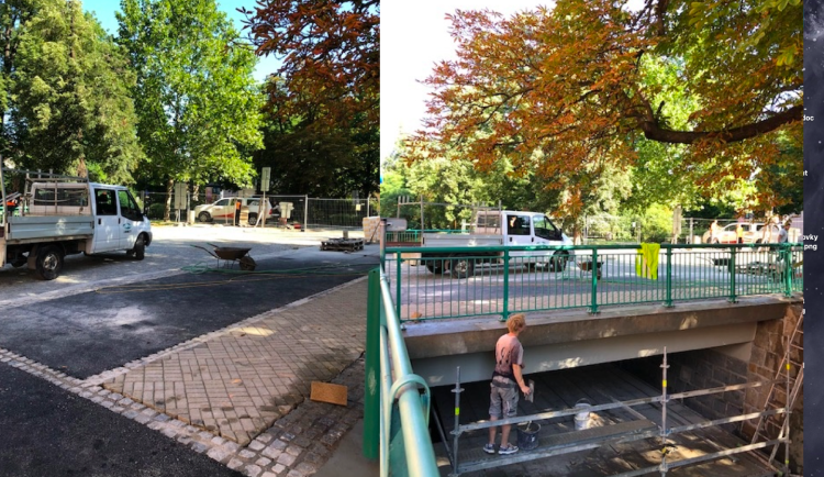 Oprava mostu přes Mlýnskou stoku skončí dříve