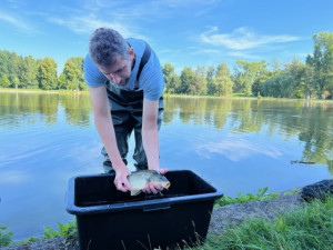 Město chce vyčistit vodu v Bagru. Pomoct s tím má vědecký průzkum nádrže
