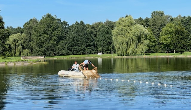 Město chce vyčistit vodu v Bagru. Pomoct s tím má vědecký průzkum nádrže