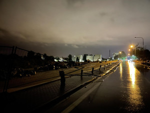 Silnice spojující Dobrou vodu a krajské město. Foto: Michael Daněk