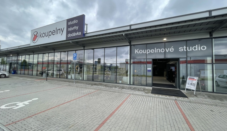Koupelny Ptáček teď naleznete nově v obchodní zóně v Českém Vrbném