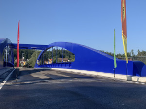 Důležité mosty na Táborsku jsou v provozu. Stavaři ukryli kabely pod řeknu