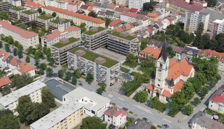 Nová čtvrť má vzniknout nedaleko centra Českých Budějovic