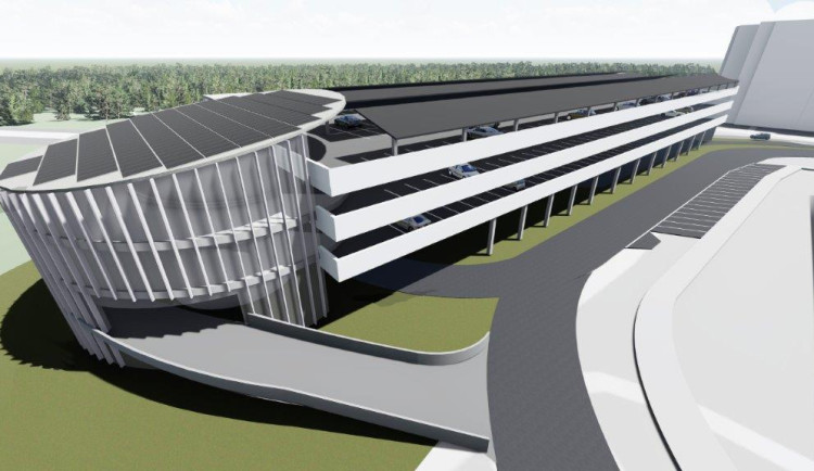 Na Máji vyroste nový parkovací dům, ten u sportovní haly otevře na konci roku