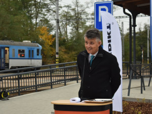 Generální ředitel Správy železnic Jiří Svoboda.