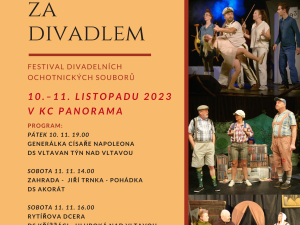 Divadelní festival na Hluboké bude