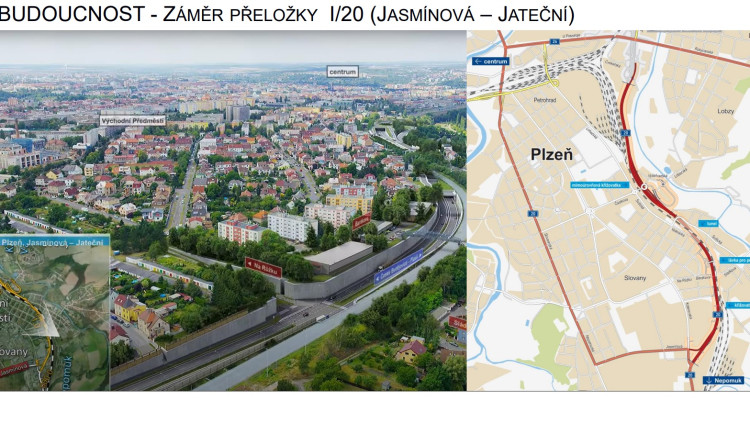 Dopravě by měl ulevit východní okruh, město k připravovanému řešení chystá s občany druhé setkání