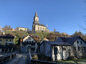Hornorakouské město Haslach an der Mühl.