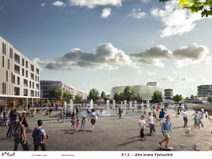 Vizualizace, které se objevily na úřední desce města, zobrazují plánovanou budoucnost levého břehu Vltavy.