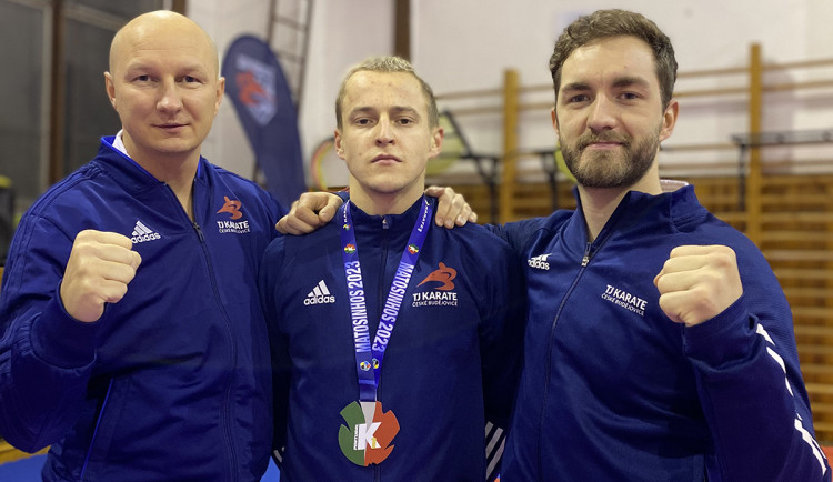 Velký úspěch karatisty Martina Drábka. Z prestižního turnaje si přivezl stříbrnou medaili