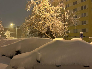 Českobudějovická sídliště Máj a Šumava v sobotu ráno. Foto: Marcela Klímová