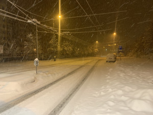 Noc z pátku na sobotu. Foto: Jakub Bartoš