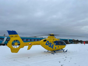 Na Písecku se srazilo auto s vlakem. Řidič vozu nehodu nepřežil