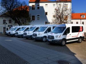 Vozy České maltézské pomoci.