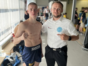 Mladý zápasník z Budějc má za sebou úspěšný rok. Stal se juniorským mistrem republiky v kickboxu