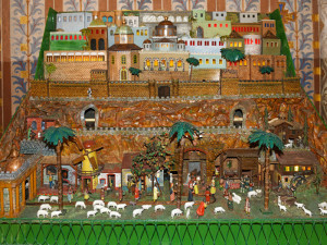 České Budějovice objektivem Milana Bindera a perem Martina Maršíka: Betlém se třemi Ježíšky