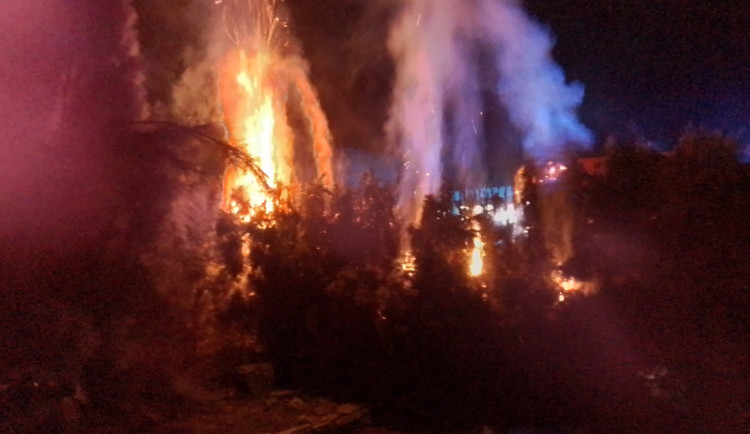 Klidné oslavy Nového roku v Olomouckém kraji. Kvůli pyrotechnice lékaři ošetřovali jen tři úrazy