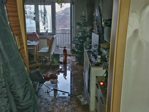 Hořet začalo v bytě kvůli plastové dóze na sporáku, který mohl zapnout domácí mazlíček