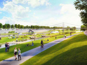 Letos začne stavba Slunečního ostrova. Projekt zatraktivní část pravého břehu Vltavy