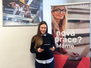 Marketingová manažerka Trenkwalder s novým firemním vizuálem