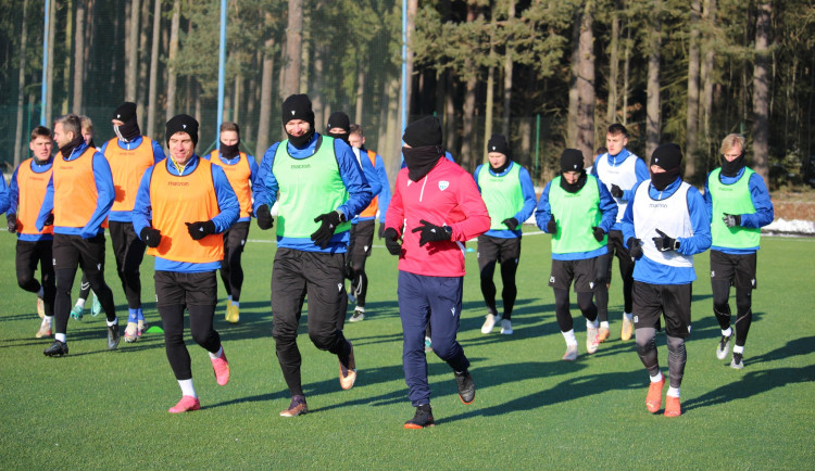 Táborsko zahájilo zimní přípravu. Foto: FC Silon Táborsko