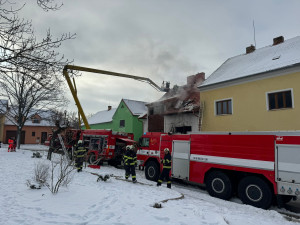 Výbuchu plynu zdevastoval dům na Českobudějovicku. Škoda je osm milionů