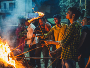 Pálení démonky Holiky – Holika Dahan