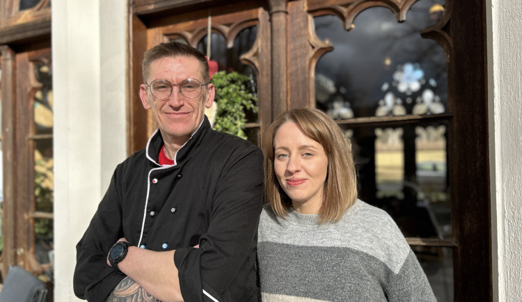 Martin Pospíšil a Natálie Javorská pracují společně v Café Bažantice.