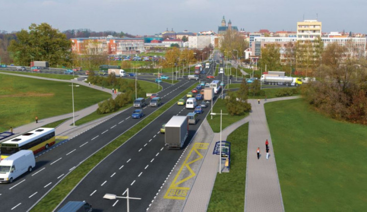 Proměna hradecké Milety se přiblížila, řidiči to pocítí už v březnu