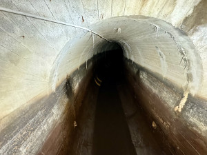 Odtokové kanály jsou dlouhé 3,6 kilometru.