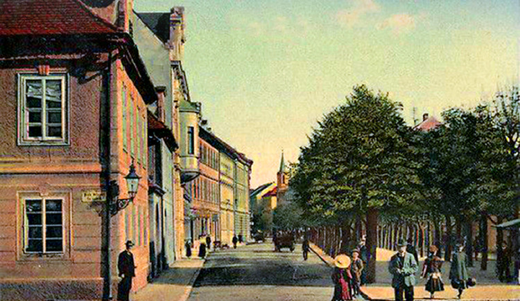 DRBNA HISTORIČKA: Na Lannovce tekl potok. V minulosti ulice sloužila jako výpadovka