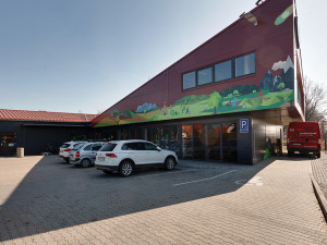 Prodejna DajSport v Českých Budějovicích.