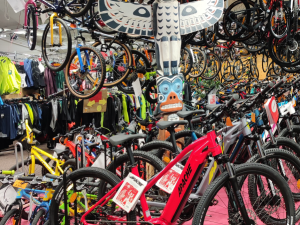 Prodejna DajSport v Českých Budějovicích.