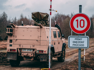 Výcvik v řízení probíhal na cvičišti Kovářovice ve vojenském prostoru Boletice.