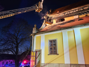 Fotografie, které zveřejnili jihočeští hasiči. Foto: HZS JK