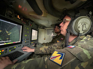 Procvičovali boj se vzdušným protivníkem.  Autor: Jan Nádvorník