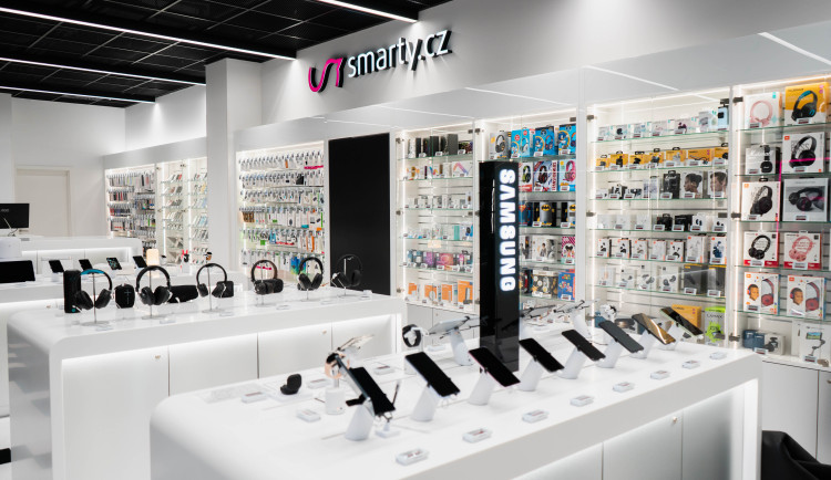 Poznej nový koncept Smarty.cz prodejny v NC Géčko České Budějovice