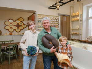 Plním synům sny, říká Tomáš Aubrecht a do Budějovic přinesl fascinující svět minerálů a mušlí