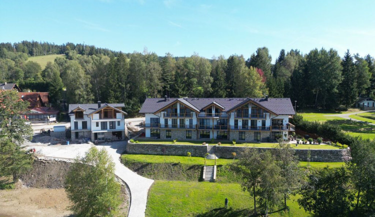 Rušné Lipno? Rezidence Kupec ve Frymburku je oázou klidu nejen pro rodiny