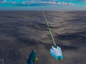 Ve virtuální realitě mohou pacienti rybařit nebo sbírat pomeranče.