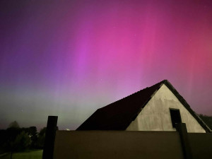 Polární záře pohledem čtenářů, podívejte se na záběry z jedinečné noční show