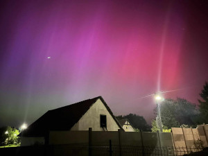 Polární záře pohledem čtenářů, podívejte se na záběry z jedinečné noční show