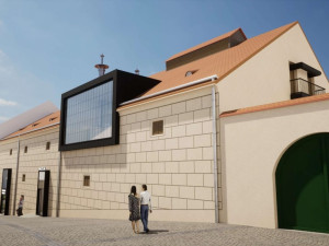 Jindřichův Hradec zachraňuje památky. Objekt pivovaru si převzal zhotovitel, v provozu by měl být od roku 2026