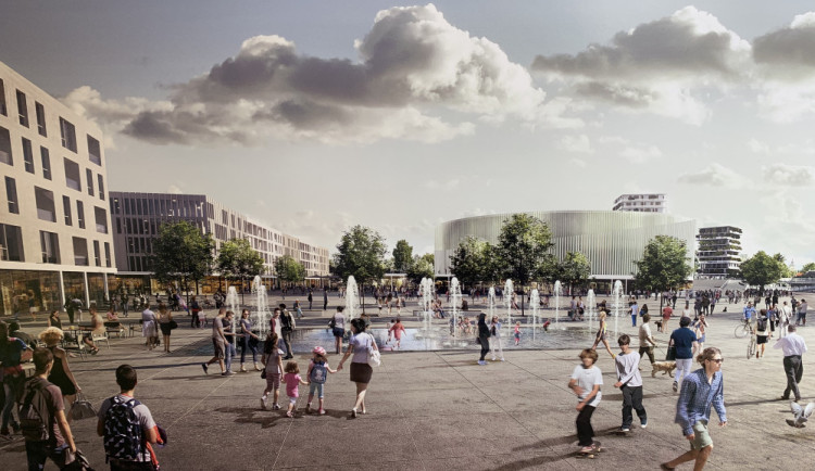 Centrum míčových sportů postaví do konce roku 2028, finální podobu určí architektonická soutěž