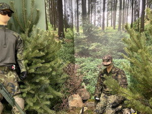 Vzpomínky z deníku vojáka, zákopy z roku 1938. Výstava představuje neznámou historii vojenského újezdu Boletice