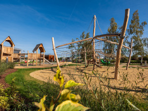 Byty vznikají v atraktivní lokalitě.