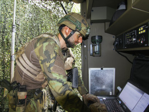 Vojáci se zdokonalí v identifikaci a zachytávání vzdušných cílů. Autor: Jana Samcová